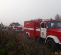 В Киреевском районе загоревшийся дом тушили три пожарных расчёта