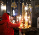 В Успенском соборе Тулы прошло Пасхальное богослужение: фоторепортаж