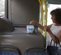 В муниципальном транспорте Тулы пассажирам теперь бесплатно предоставляют маски