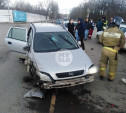 В Туле в ДТП на Щегловской Засеке пострадали два человека