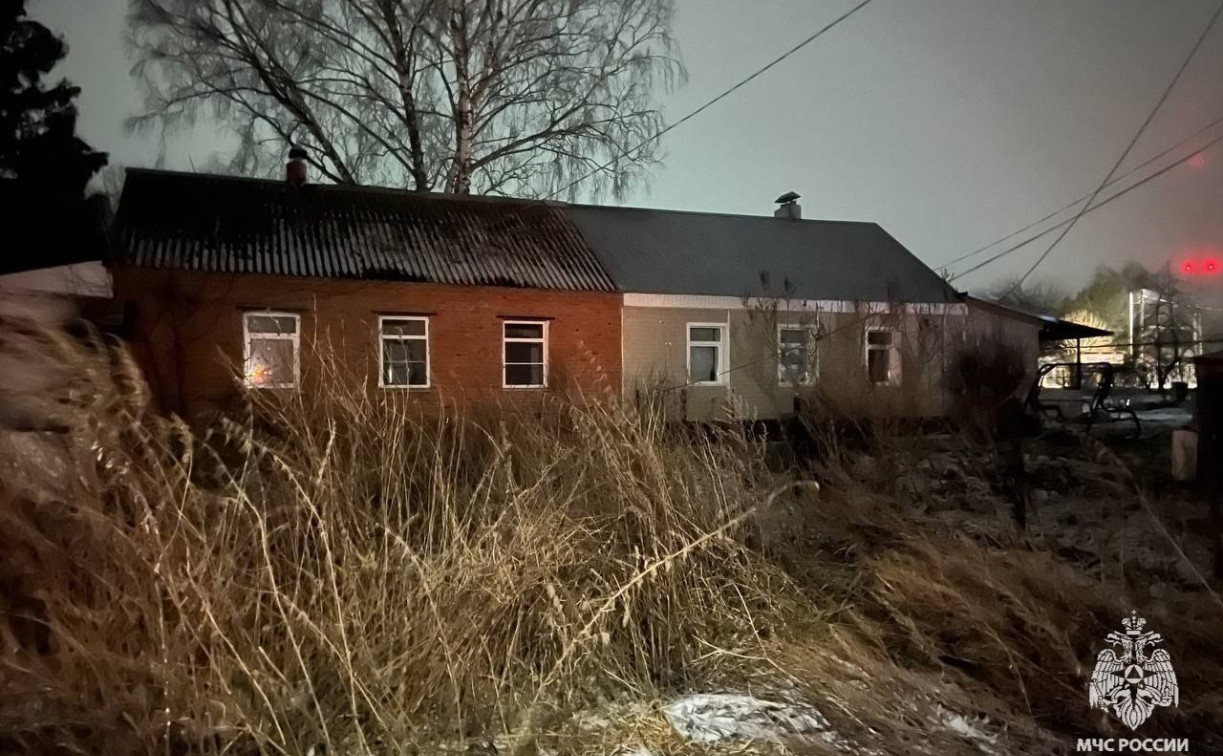 На пожаре в Веневском районе погиб мужчина