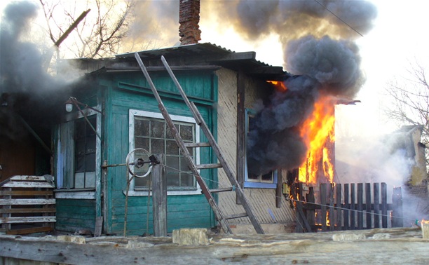 В сгоревшем доме в Щекино обнаружен труп