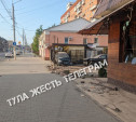 Пьяный водитель BMW устроил жесткое ДТП на ул. Советской