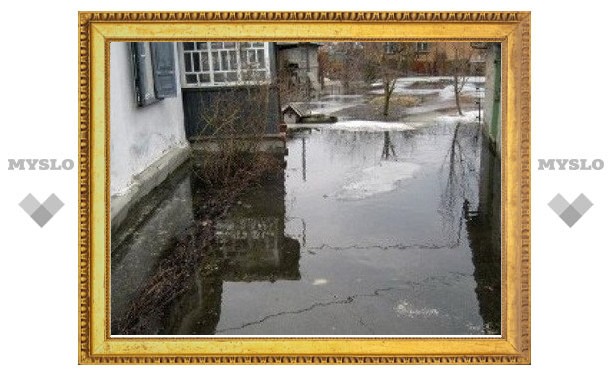 В Киреевском районе подтоплено 16 дворов