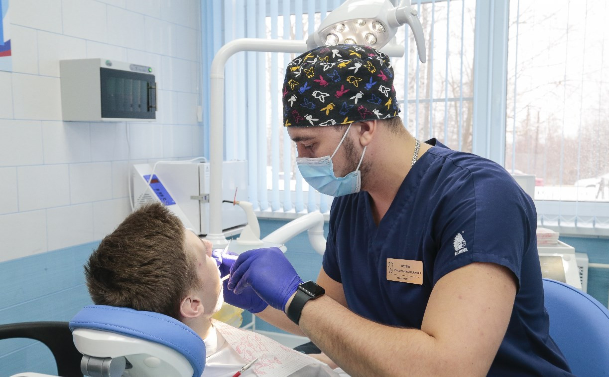 В Епифанской школе Тульской области открылся школьный стоматологический кабинет