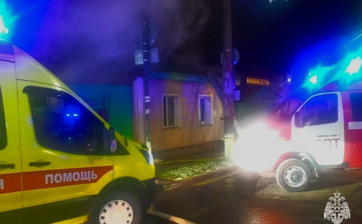 В Туле при пожаре в доме на Осташева погиб 75-летний мужчина 