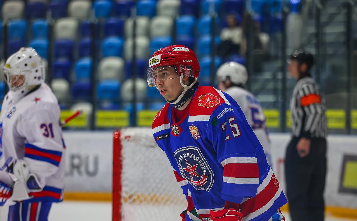 Нападающий тульской «Академии Михайлова» стал лучшим снайпером по итогам регулярного чемпионата МХЛ
