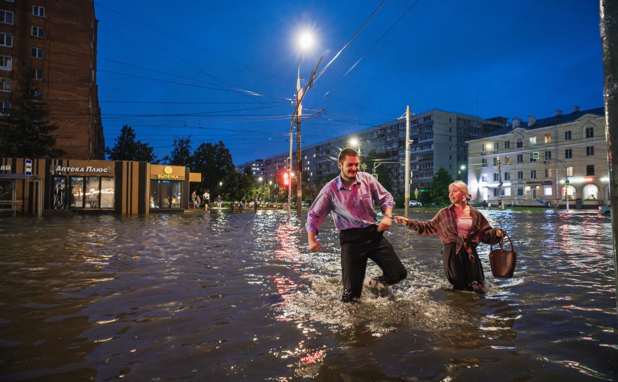 Синоптики: за 12 часов на Тулу обрушится почти 60% августовской нормы осадков
