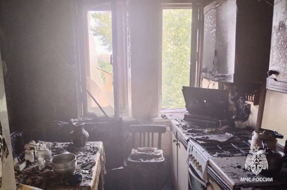В Туле при пожаре в квартире на Первомайской погибла пенсионерка 