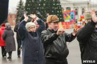 Фитнес-зарядка на площади Ленина. 26 декабря 2015 года, Фото: 1
