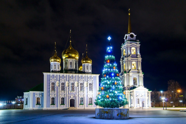 новогодний кремль