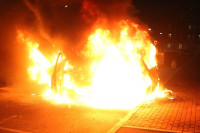 Возгорание автомобиля на ул. Менделеевской, Фото: 3