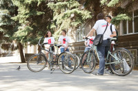 Студенты просят велопарковки, Фото: 11