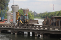 В Туле активно строят новый мост через Упу, Фото: 31