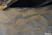 Провал дороги в Мясново: трубу заменили, котлован засыпают песком, Фото: 14