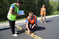 В Суворовском районе прошла приемка отремонтированной дороги «Голодское-Суворов-Одоев», Фото: 5