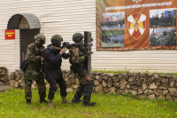 В Туле спецподразделения ОМОН и СОБР провели учения, Фото: 9