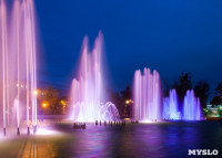 В Кировском сквере открылся светомузыкальный фонтанный комплекс: Фоторепортаж Myslo, Фото: 11