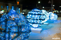 Новогодние украшения на улицах Тулы, Фото: 5