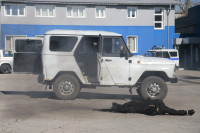 В Туле штурмовая группа ОМОН задержала условных вооруженных преступников, Фото: 12