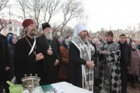 Освящение креста купола Свято-Казанского храма, Фото: 14