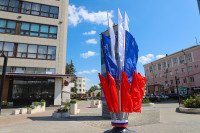 Тулу украсили флагами ко Дню России, Фото: 16