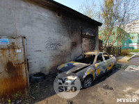 В Заречье сгорели 5 машин, Фото: 2