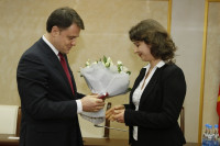 Губернатор вручил премии региона в сфере науки и техники, Фото: 16