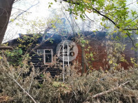 В Туле загорелся старинный дом, Фото: 12