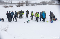 В Туле выбрали лучших рыбаков по ловле на бле­сну со льда, Фото: 47