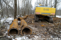 Попытка демонтажа водопроводных труб в Пролетарском округе, Фото: 19