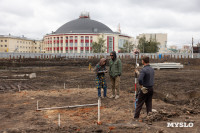 Напротив Тульского цирка обнаружили остатки земляных укреплений, Фото: 2