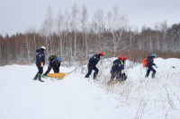 В Туле прошли учения по спасению лыжников, Фото: 6