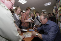 Юрий Вяземский на встрече с читателями, Фото: 30