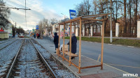 На ул. Металлургов разгромили остановки, Фото: 14