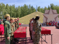 Перезахоронение останков бойцов на Кургане Бессмертия в Белеве 2023, Фото: 28
