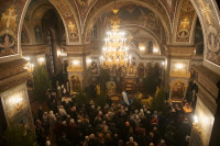 Рождественское богослужение в Успенском соборе (2020), Фото: 34