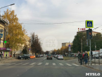 На улице Металлургов в Туле запретили остановку и стоянку, Фото: 14