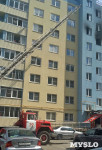 В Узловой в подъезде восьмиэтажки загорелась мебель, Фото: 1