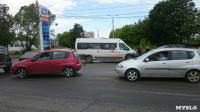 В Туле на пересечении ул. Ген. Маргелова и проспекта Ленина произошло тройное ДТП, Фото: 8