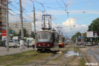 Трамвай сошел с пути, Фото: 3