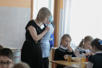 Алексей Дюмин в гимназии Кимовска, Фото: 6