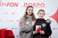 Камила Валиева дала мастер-класс для детей на Губернском катке в Туле, Фото: 80