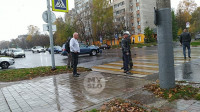 На ул. Фрунзе после ДТП вспыхнул автомобиль, Фото: 8