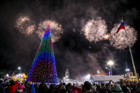 Открытие новогодней ёлки на площади Ленина, Фото: 44