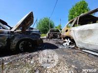 Цыганский конфликт в Туле: ночью подожжены четыре автомобиля, Фото: 3