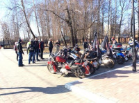Субботник в Комсомольском парке с Владимиром Груздевым, 11.04.2014, Фото: 7