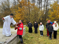В деревне Федора Конюхова заложили камень для строительства храма , Фото: 7