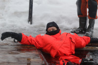 Тульские блогеры с водолазами МЧС «спасли» провалившегося под лёд человека, Фото: 17