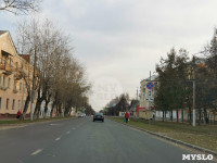 На улице Металлургов в Туле запретили остановку и стоянку, Фото: 18